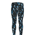 Blue Native Dream Catcher Pattern Print Men's Leggings