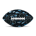Blue Native Dream Catcher Pattern Print Rugby Ball
