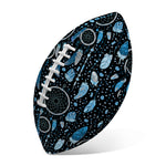 Blue Native Dream Catcher Pattern Print Rugby Ball