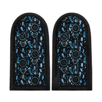 Blue Native Dream Catcher Pattern Print Skillet Handle Cover