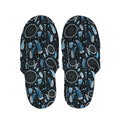 Blue Native Dream Catcher Pattern Print Slippers