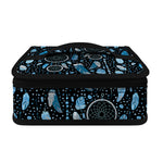 Blue Native Dream Catcher Pattern Print Small Lunch Bag