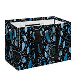 Blue Native Dream Catcher Pattern Print Utility Tote Bag