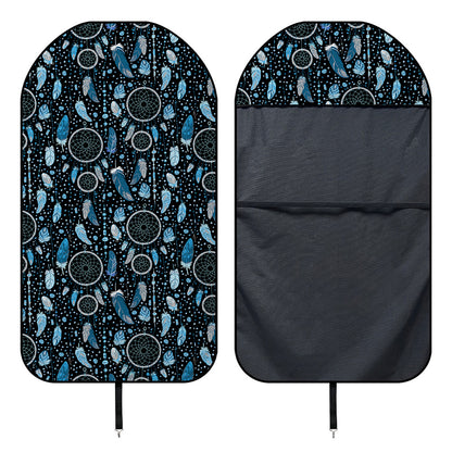 Blue Native Dream Catcher Pattern Print Waterproof Car Seat Cover