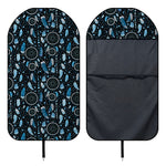 Blue Native Dream Catcher Pattern Print Waterproof Car Seat Cover