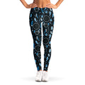 Blue Native Dream Catcher Pattern Print Women's Leggings