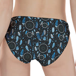 Blue Native Dream Catcher Pattern Print Women's Panties