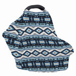 Blue Native Navajo Print Baby Seat Cover