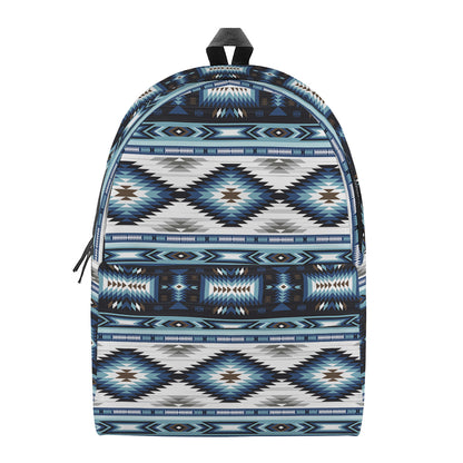 Blue Native Navajo Print Backpack