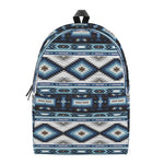 Blue Native Navajo Print Backpack