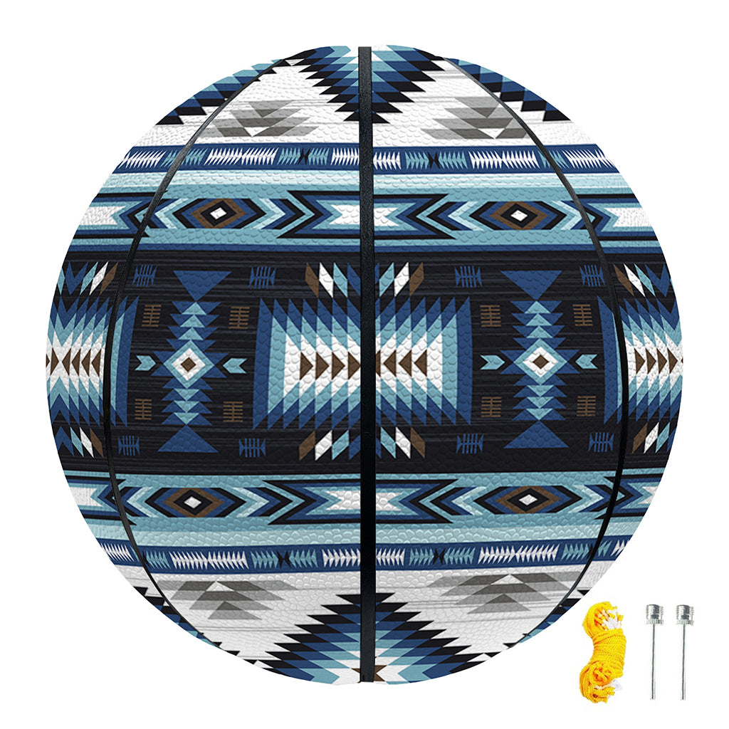 Blue Native Navajo Print Basketball