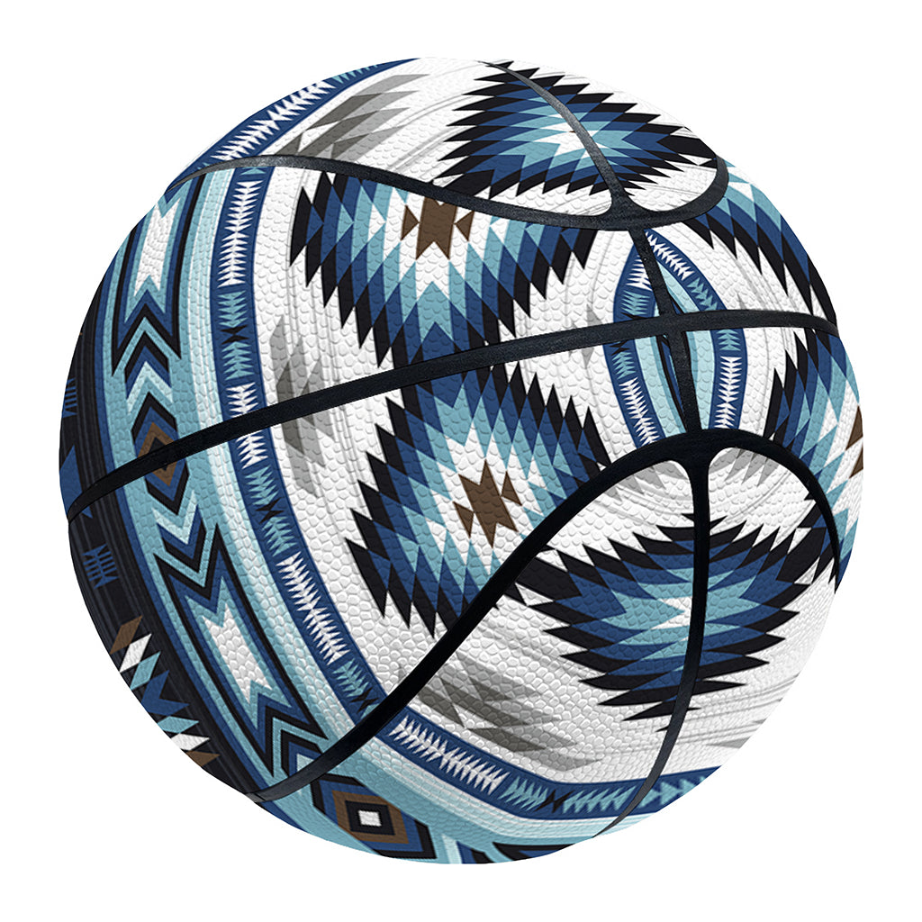Blue Native Navajo Print Basketball