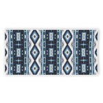 Blue Native Navajo Print Beach Towel