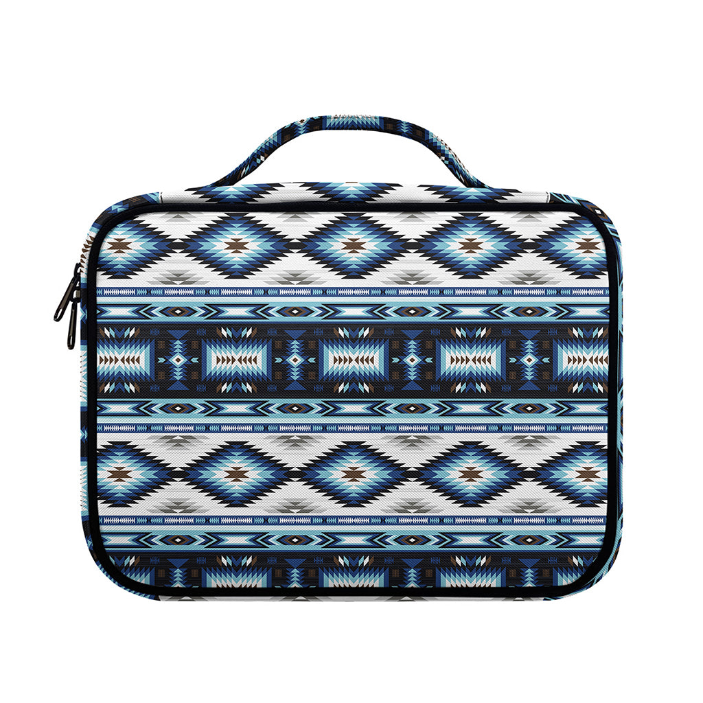 Blue Native Navajo Print Briefcase Bible Bag