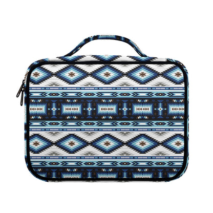 Blue Native Navajo Print Briefcase Bible Bag