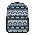 Blue Native Navajo Print Casual Backpack