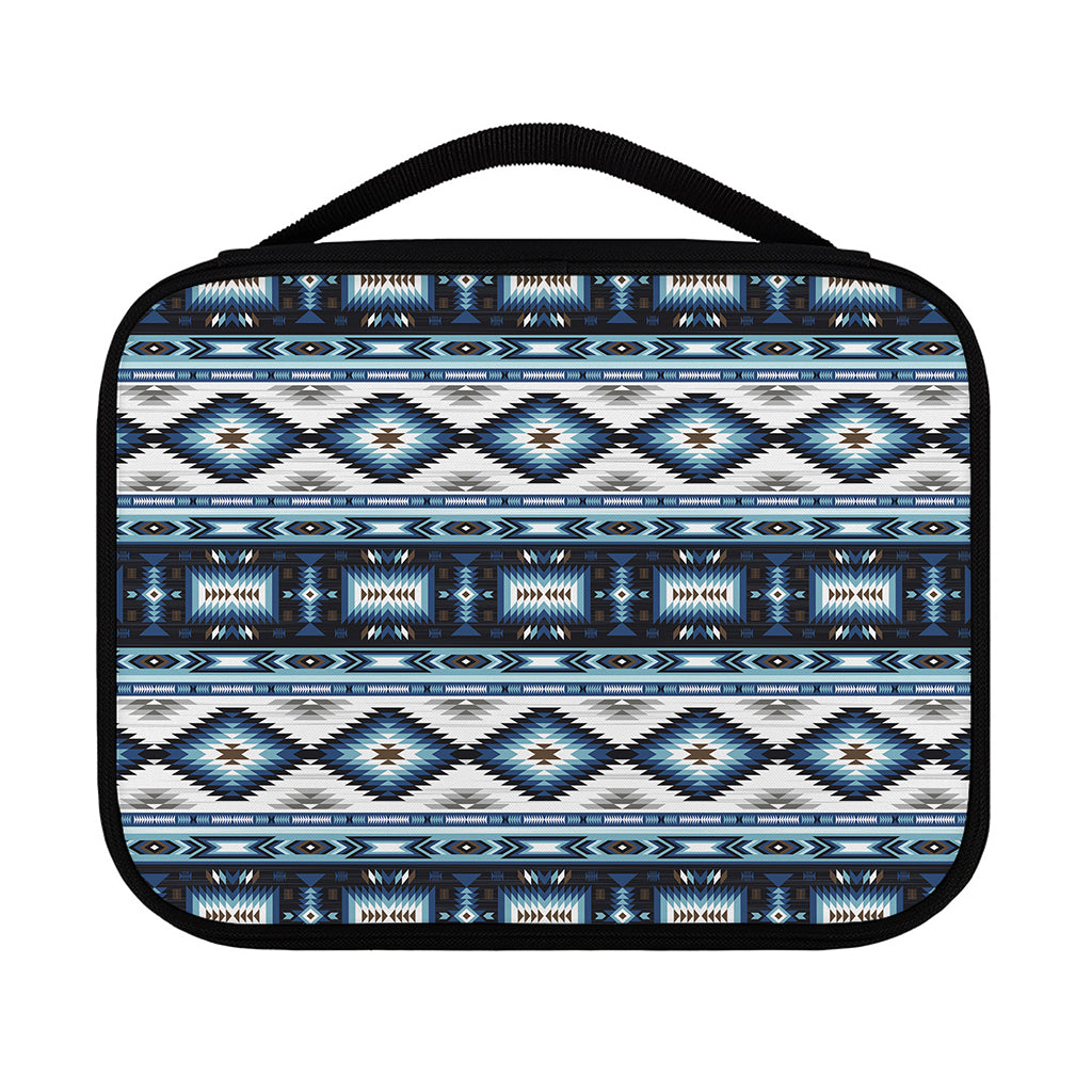 Blue Native Navajo Print Classic Bible Case
