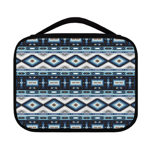 Blue Native Navajo Print Classic Bible Case