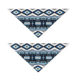 Blue Native Navajo Print Dog Bandana