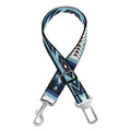 Blue Native Navajo Print Dog Seat Belt