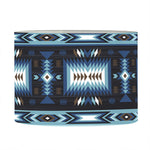 Blue Native Navajo Print Drum Lamp Shade