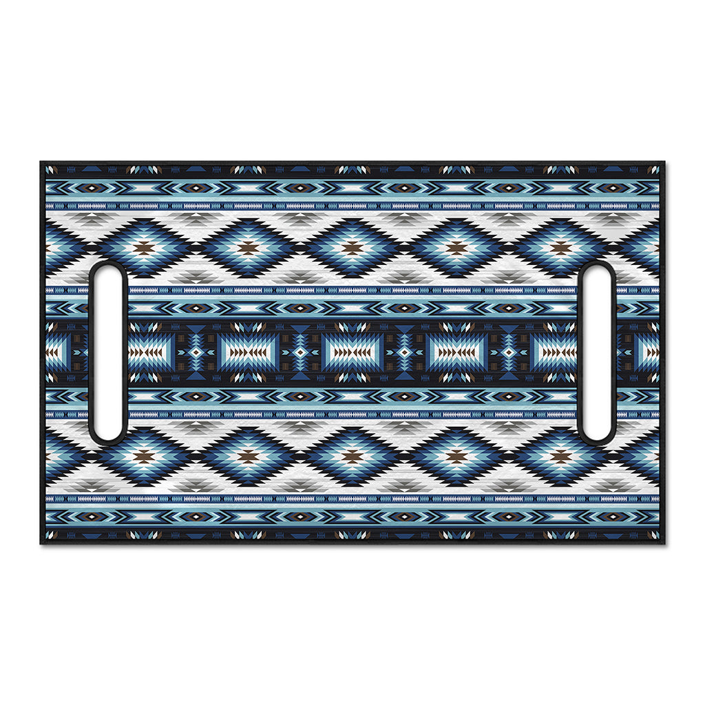 Blue Native Navajo Print Golf Cart Seat Cover