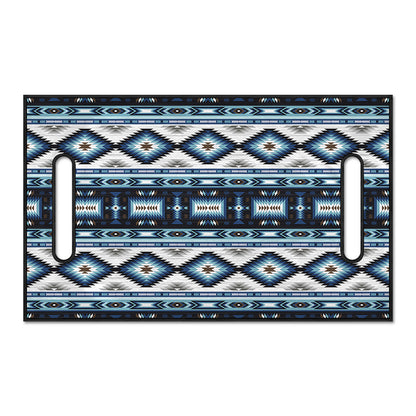 Blue Native Navajo Print Golf Cart Seat Cover