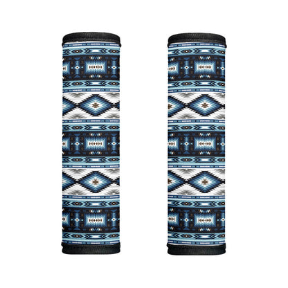 Blue Native Navajo Print Handle Covers