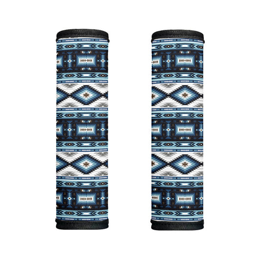 Blue Native Navajo Print Handle Covers