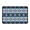 Blue Native Navajo Print Kitchen Mat
