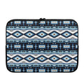 Blue Native Navajo Print Laptop Sleeve
