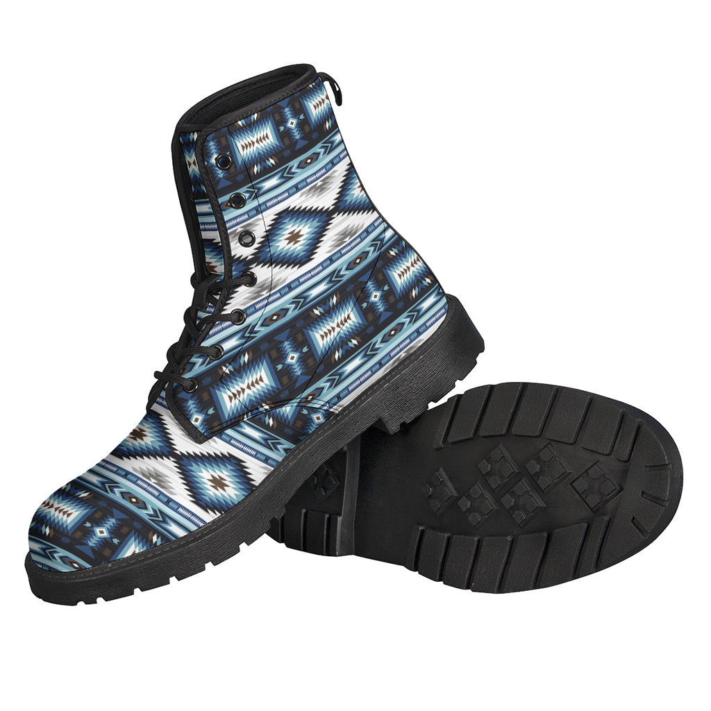 Blue Native Navajo Print Backpack