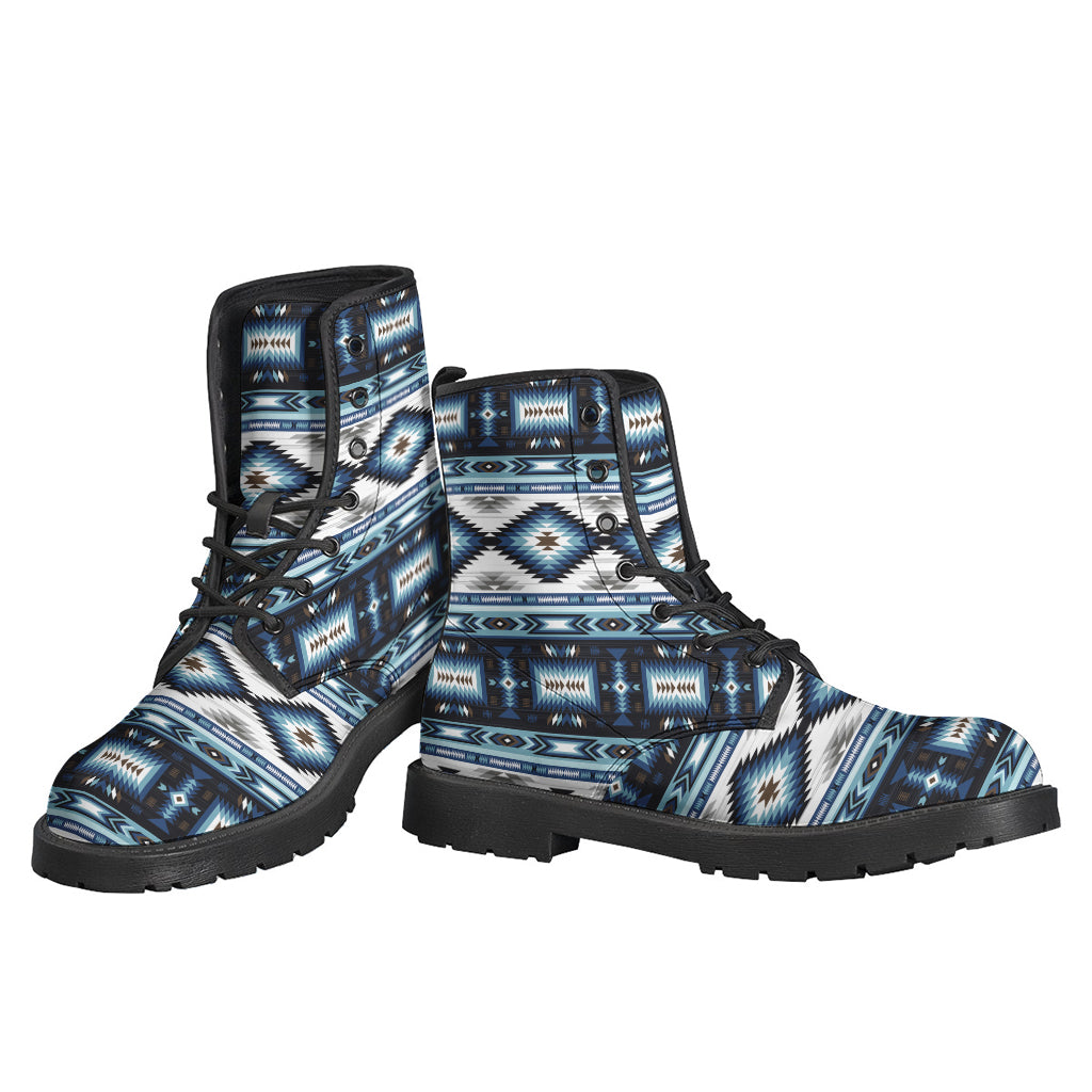Blue Native Navajo Print Backpack