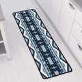 Blue Native Navajo Print Long Kitchen Mat