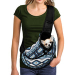 Blue Native Navajo Print Pet Sling Carrier
