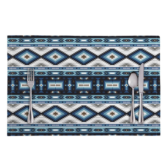 Blue Native Navajo Print Placemat