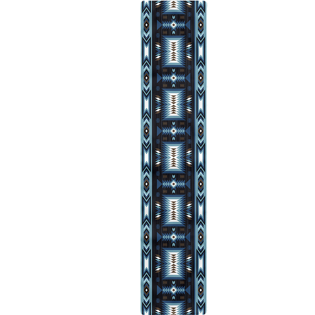Blue Native Navajo Print Table Runner