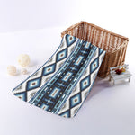 Blue Native Navajo Print Towel