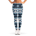 Blue Native Navajo Print Women's Leggings