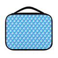 Blue Neon Mermaid Scales Pattern Print Classic Bible Case