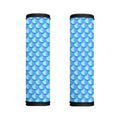 Blue Neon Mermaid Scales Pattern Print Handle Covers