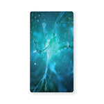 Blue Neurons In The Brain Print Baby Crib Sheet