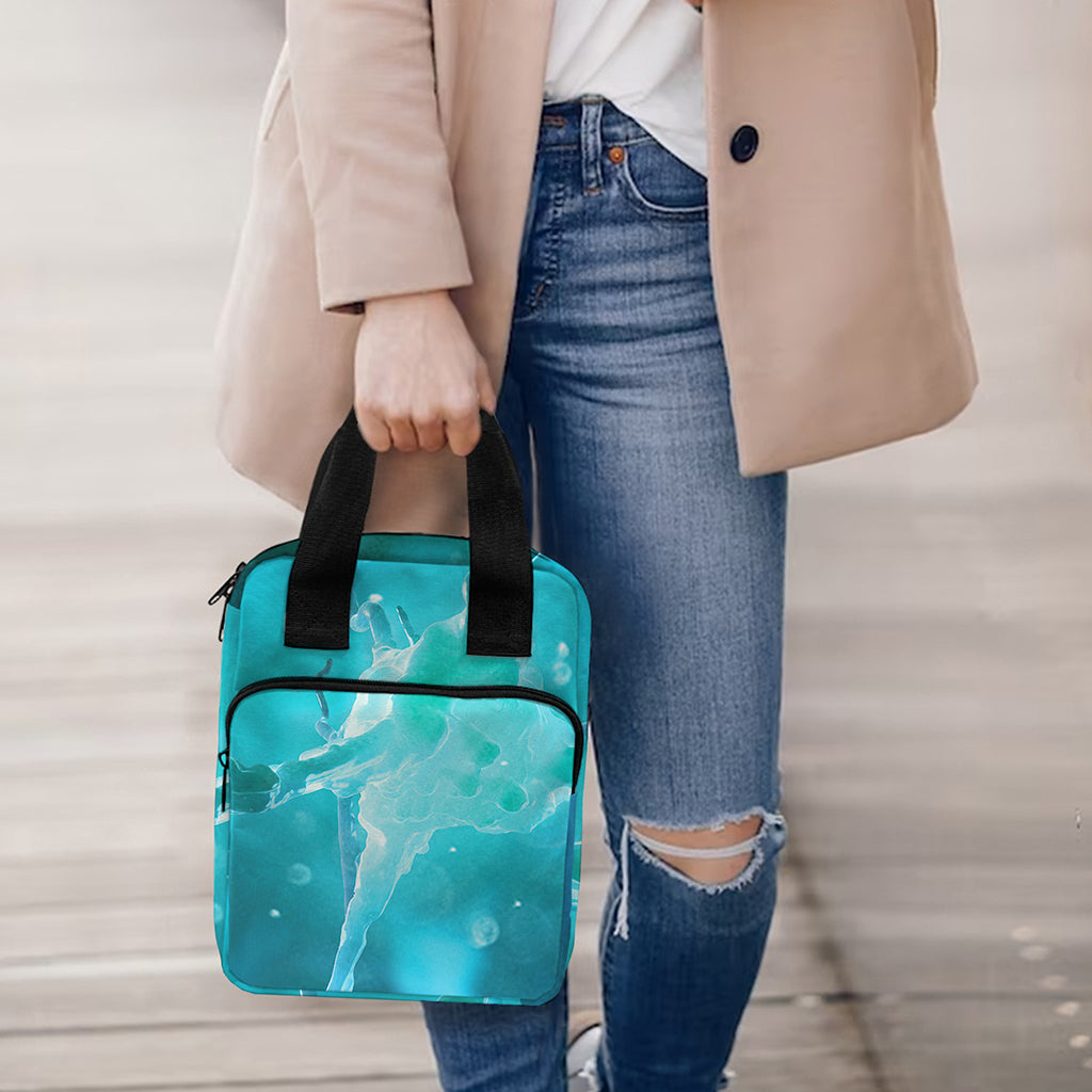 Blue Neurons In The Brain Print Bible Tote Bag
