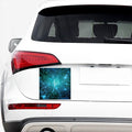 Blue Neurons In The Brain Print Car Sticker