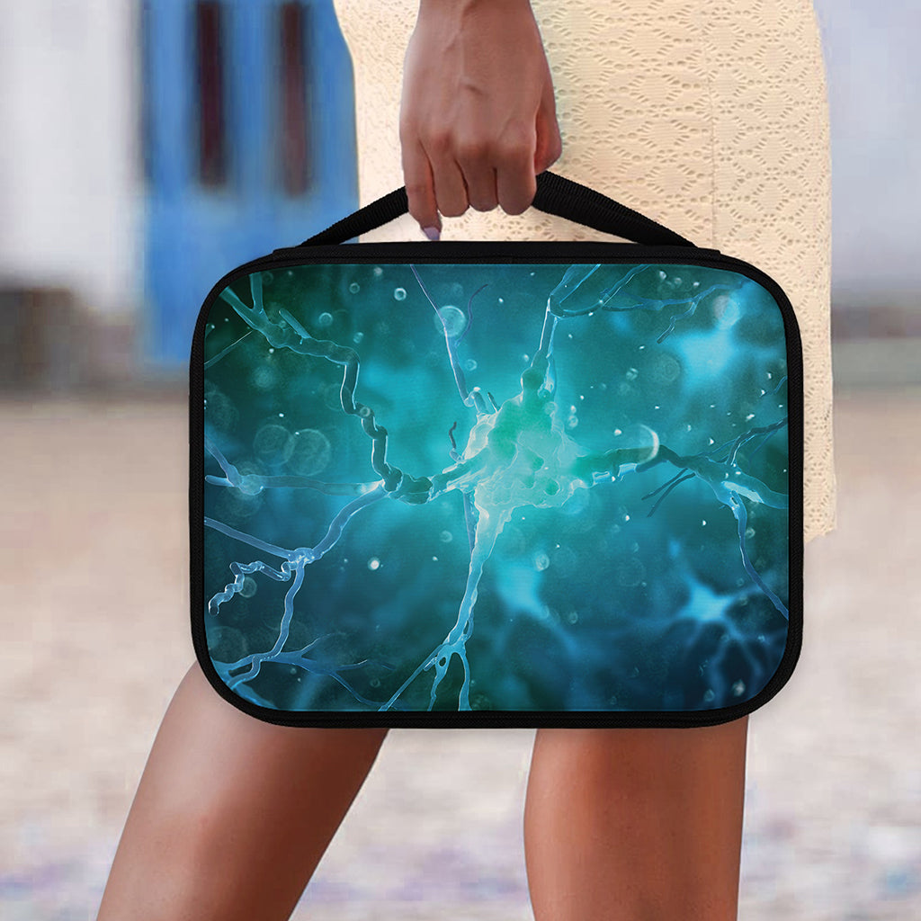 Blue Neurons In The Brain Print Classic Bible Case
