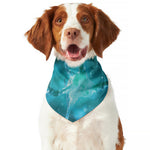 Blue Neurons In The Brain Print Dog Bandana