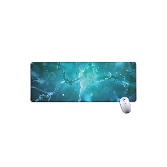 Blue Neurons In The Brain Print Extended Mouse Pad