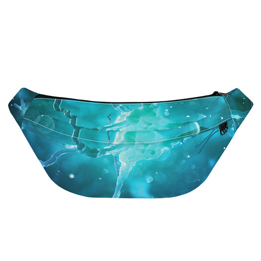Blue Neurons In The Brain Print Fanny Pack