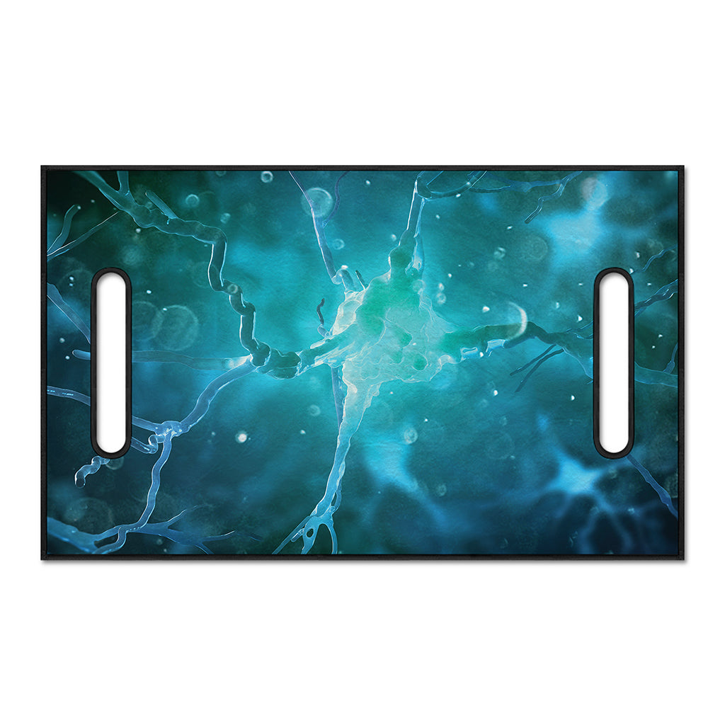 Blue Neurons In The Brain Print Golf Cart Seat Cover