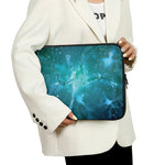 Blue Neurons In The Brain Print Laptop Sleeve